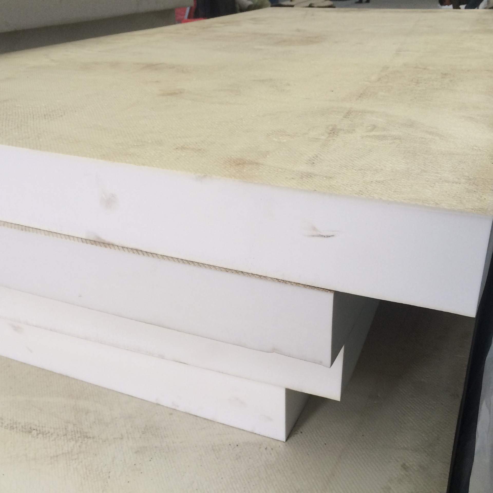 供应白色隔温板/帆布套冷藏物流车隔温板海绵