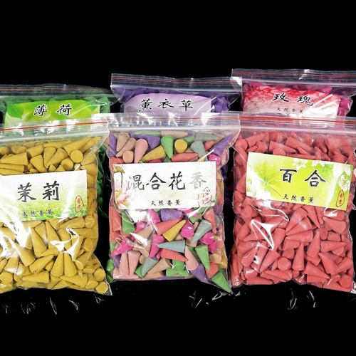 Bulk Pagoda Incense Grain Agarwood Sandalwood Floral Grain Pagoda Incense Home Indoor Aromatherapy Sanitary Incense Conical Incense Original Manufacturer