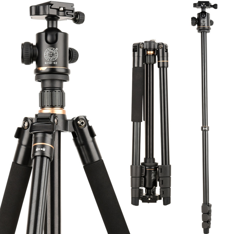 三脚架单反相机轻装时代Q520摄影摄像手机稳定支架微单便携三角架