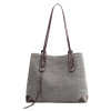 Manufactor Direct selling Retro Canvas bag Female bag One shoulder Bag Totes High-capacity Versatile canvas Female bag wholesale