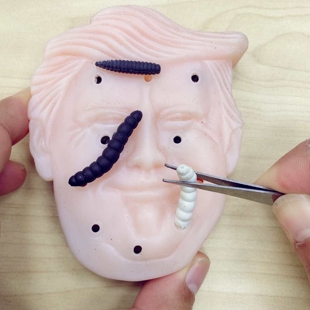 升級款整蠱搞怪減壓玩具發(fā)泄玩具拔蟲子惡心整人拔寄生蟲玩具批發(fā)