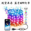 The new cross-border USB Bluetooth phones APP Copper wire Lamp string waterproof RGB Festive string lights