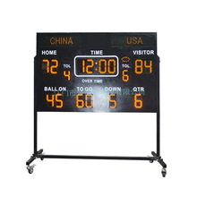 LED体育比赛 美式足球比分屏 LED电子记分牌 橄榄球计分显示