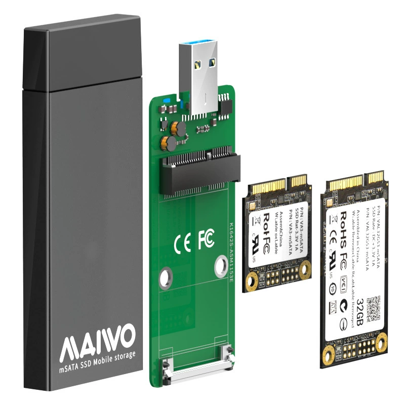 Коробка для SSD KSY K1642S MSATA снаружи USB3.0 прямой разъем поддерживает расширение до 2TB