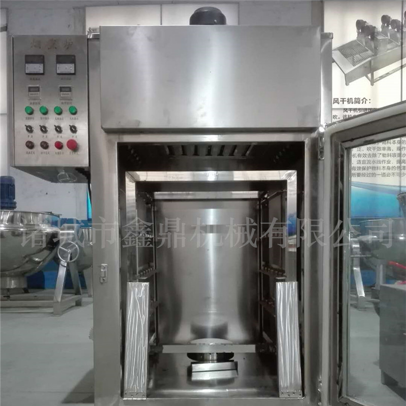 全自动蛋制品烟熏炉 猪蹄猪头肉不锈钢烟熏炉厂家   腊肠烟熏机