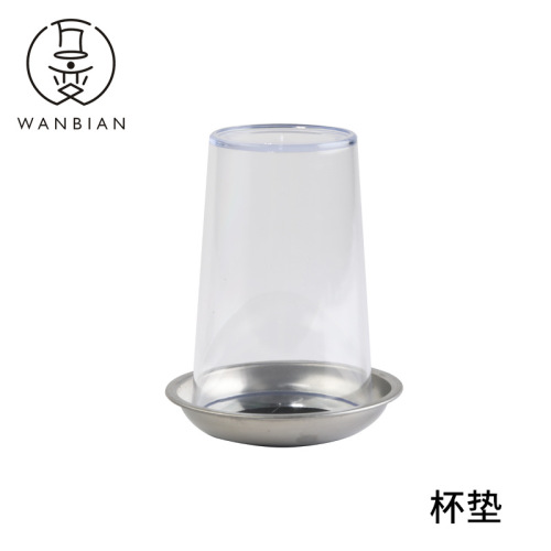 High-quality coins in cups Coins in cups Factory direct sales Magic coasters Magic props cups
