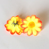 Simulation little daisy head, two pieces of 10 ear silk cloth, small sun flower fake flower 4cm silk cloth DIY simulation flower little daisy