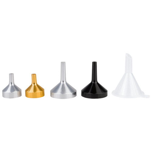 Perfume Dispensing Funnel Electrochemical Aluminum Mini Perfume Funnel Perfume Dispensing Tool Perfume Dispenser Metal Funnel