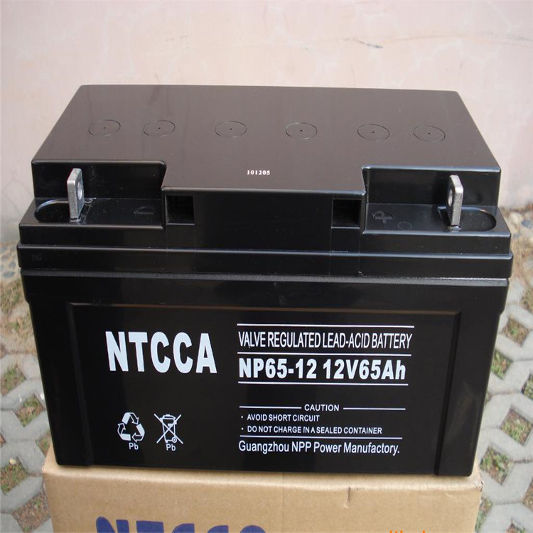 NTCCA恩科蓄电池NP65-12 阀控式免维护12V65Ah 现货包邮 质保三年