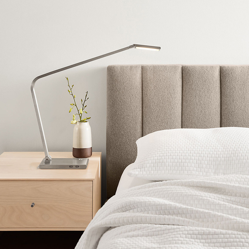 Cama nórdica de tela, muebles de dormitorio sencillos y elegantes, cama suave de tela de algodón y lino de 1,5 m/1,8 m, cama nupcial para dormitorio principal