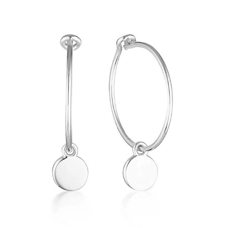 Серебряная игла, минималистичные серьги, образец серебро 925, европейский стиль, лёгкая роскошь, образец золота 750