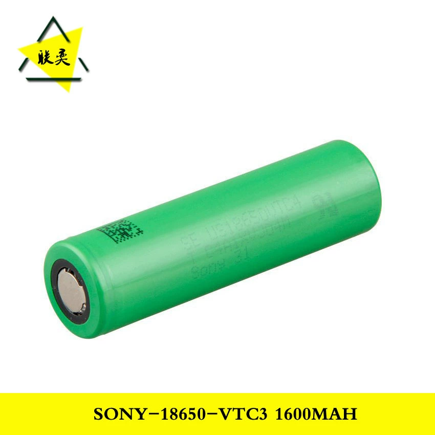 Батарея литиевая Sony/US18650VTC3 1600mAh, аккумулятор мощного света светодиод, аварийный свет