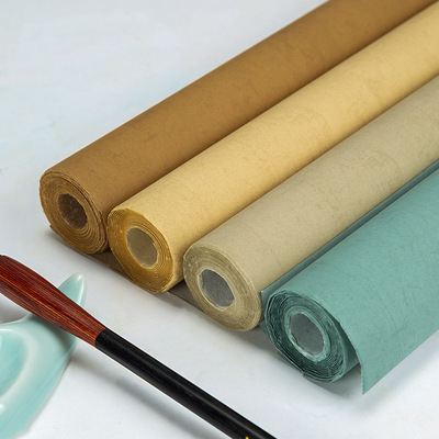 Batik Xuan paper Songhua paper The rest of his life Semi Calligraphy works The State Fair A literary creation Manufactor wholesale