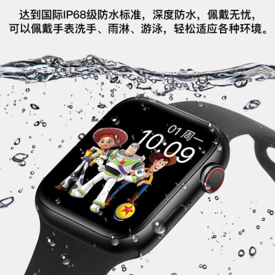 跨境专供智能手表监测心率血压睡眠手表可通话信息推送拍照手环