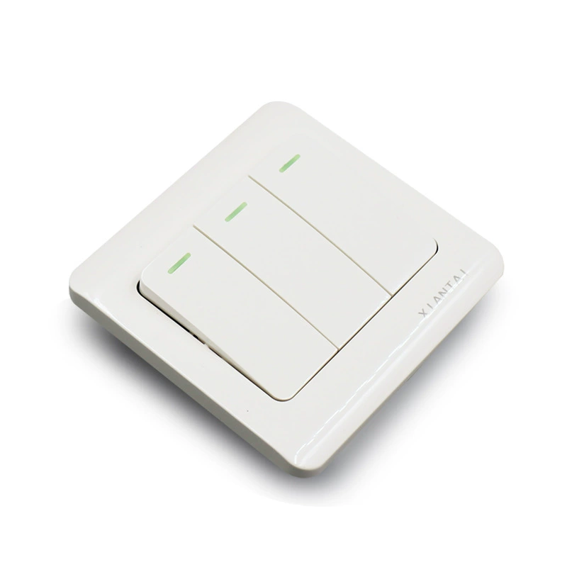 Manufacturers sell Xiantai Wall Switch Type 86 Dark Installed Three -Open Single -Control Three Single -CC CCC CC certification