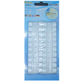 中号固线器20个装粘式固定座桌面锁线理线夹电缆固定夹线扣 厂家