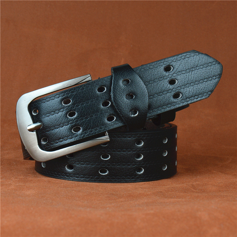 Classic Men's Pin Buckle Belt Simple And Versatile Business Style_voghion.com