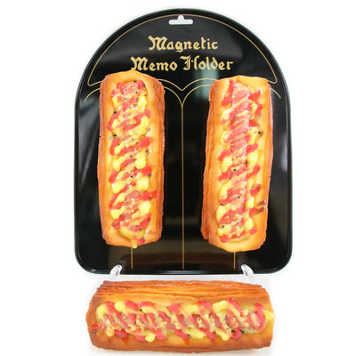 芝士香腸料理丹麥面包模型CFB-B |C創意家居擺飾餐廳軟裝攝影布景