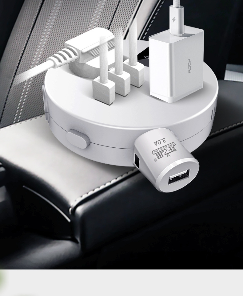 Car inverter 12v24v to 110v220v car multifunctional inverter fast charging car charger