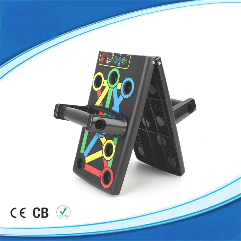 household Bodybuilding equipment multi-function fold Prostrate Support plate Indoor exercise Chest muscle Push-ups Bracket Training Board