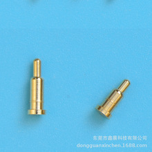 彈力插針pogopin彈簧針 大電流連接器天線信號針耐久黃銅鍍金彈針