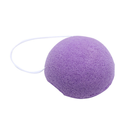 Half-ball Konjac Facial Pad, Freeze-dried Konjac Facial Pad, Dry Konjac Facial Pad, Dry Facial Towel