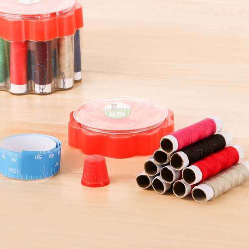 2 Yuan Store Sewing Box Old Woman Hand Sewing Needle Sewing Kit Sewing Treasure Box Free Tape Measure Thimble Manufacturer Wholesale