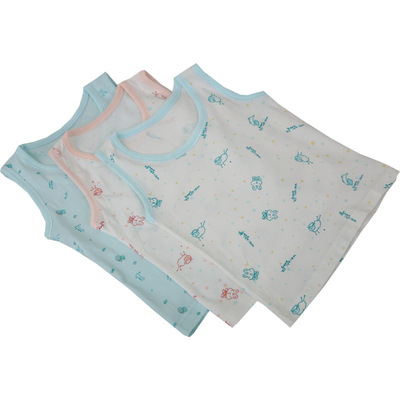 Manufactor Direct selling pure cotton vest printing vest camisole