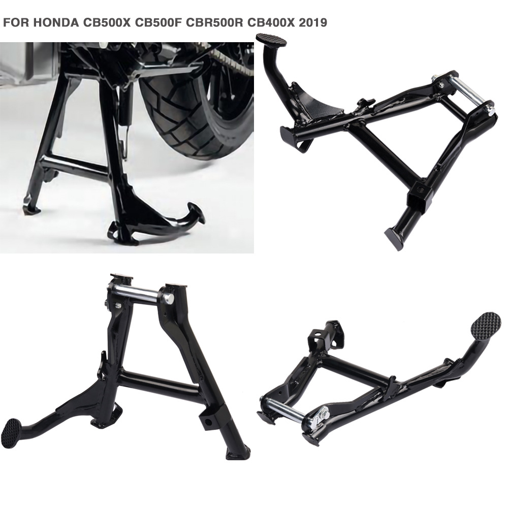 Suitable for Honda CB400X CB500X/CB500F large kickstand, frame center support, large stand for 2019-2024 models