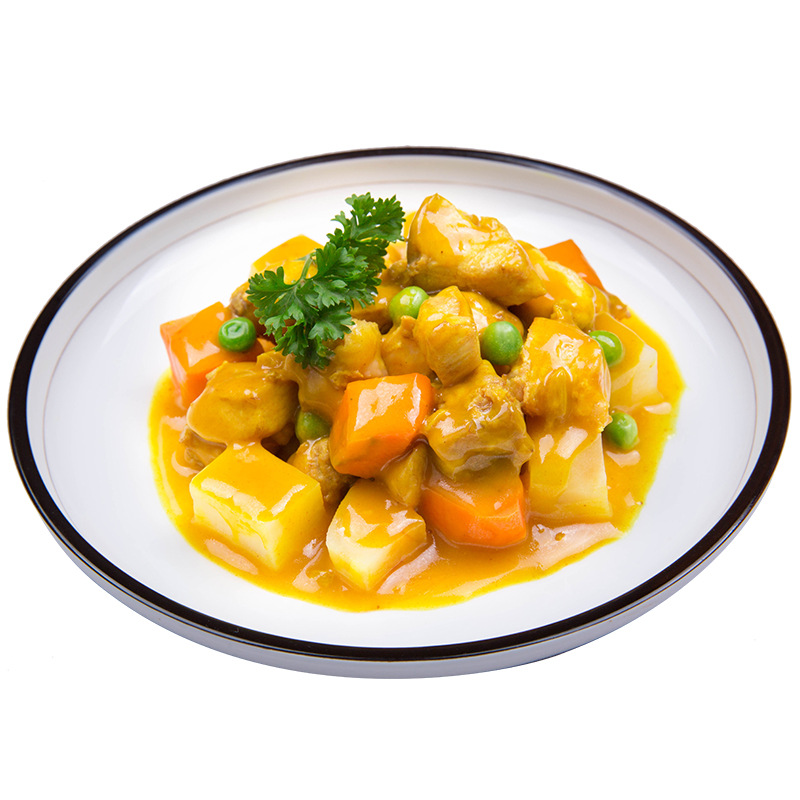 自热米饭咖喱鸡肉200g常温料理方便速食盖浇饭外卖家用商用调理包|ms