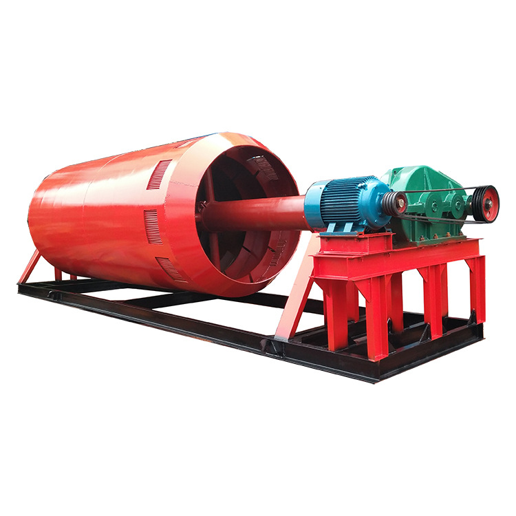 砂石脱泥矿石选别作业可洗难洗矿石的滚筒洗石机水轮洗石机洗矿机