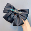 Hairgrip with bow, hair accessory handmade, Korean style, wholesale