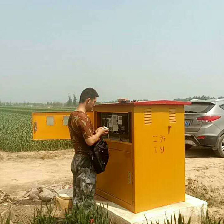 农田灌溉钢制井房  钢制井堡  钢制箱体