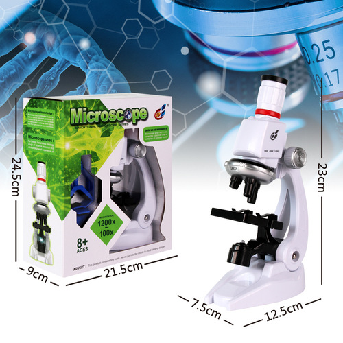 Science primary school students experimental equipment microscope children's toys biological mobile phone microscope