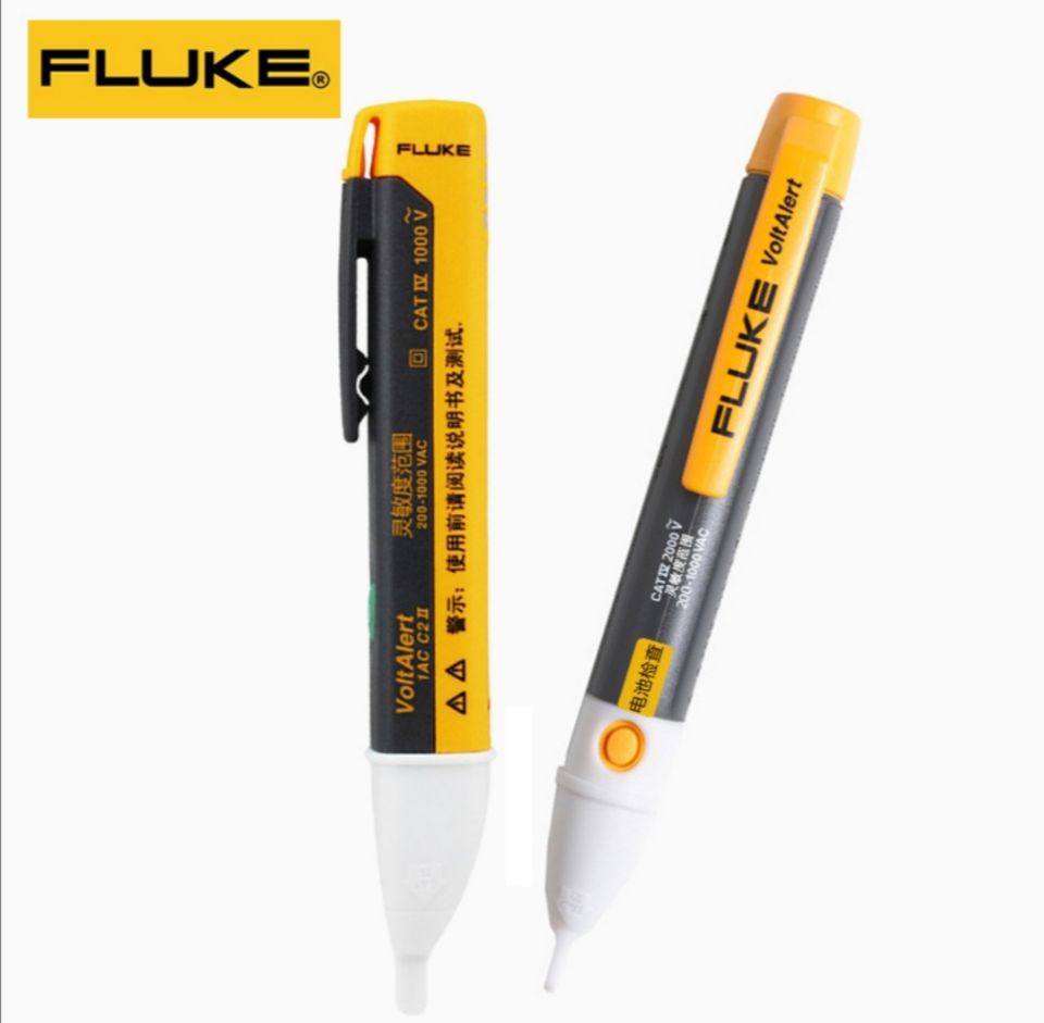 原装 福禄克验电笔测电笔FLUKE2AC/2AC-C2 官方保修 可发票