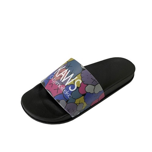 Sesame Summer Slippers Men's Trendy Outdoor Beach Flip Flop Fashion Personalized Sandals Korean Style Casual Outer Sandals