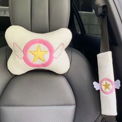Car pillow Car headrest Cartoon Cardcaptor Sakura car lumbar pillow Shoulder pillow