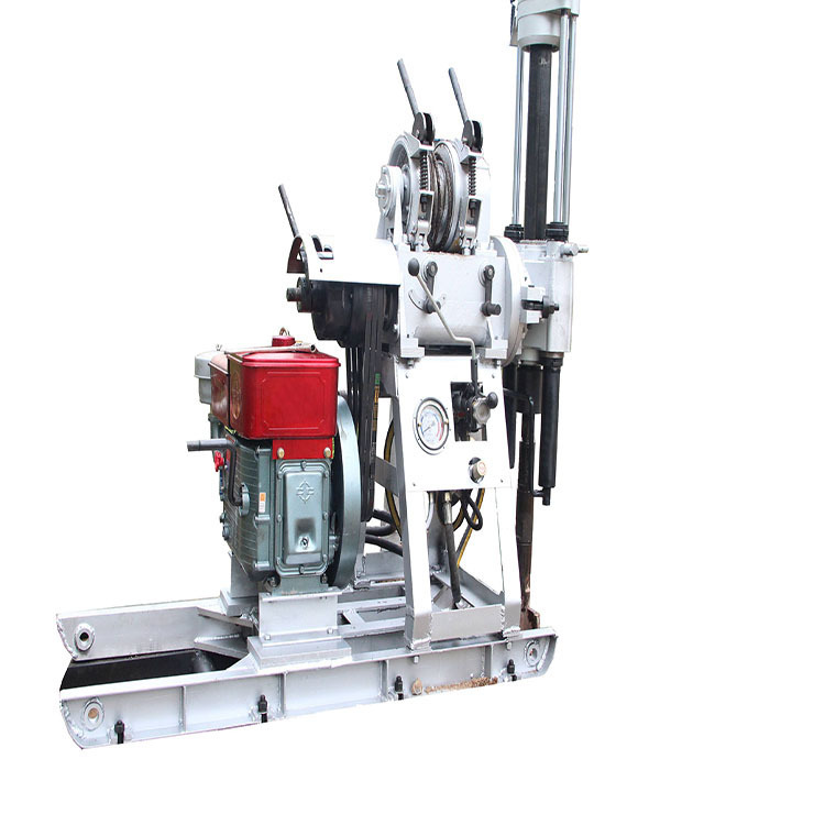 HZ130T铝合金钻机 岩心 打130米深孔 液压回转式 水井钻钻探机