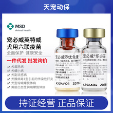 宠必威优免康英特威六联活疫苗 6联进口幼犬成犬宠物狗狗用默沙东