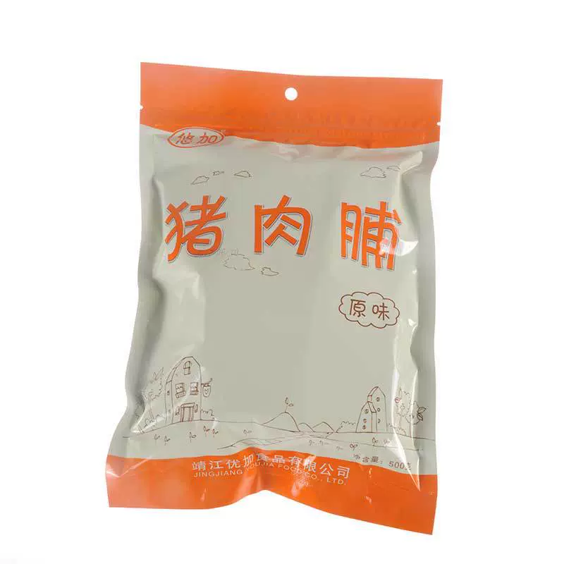悠加猪肉脯500克靖江特产精制猪肉脯肉干肉类休闲零食即食批发包