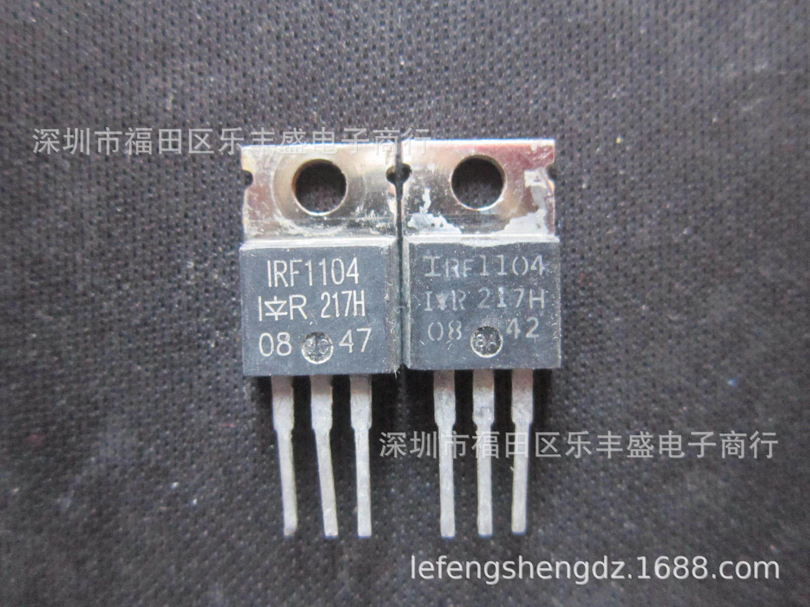 IRF1104 IRF1104PBF 拆机 TO-220 N通道 功率MOSFET 100A 40V