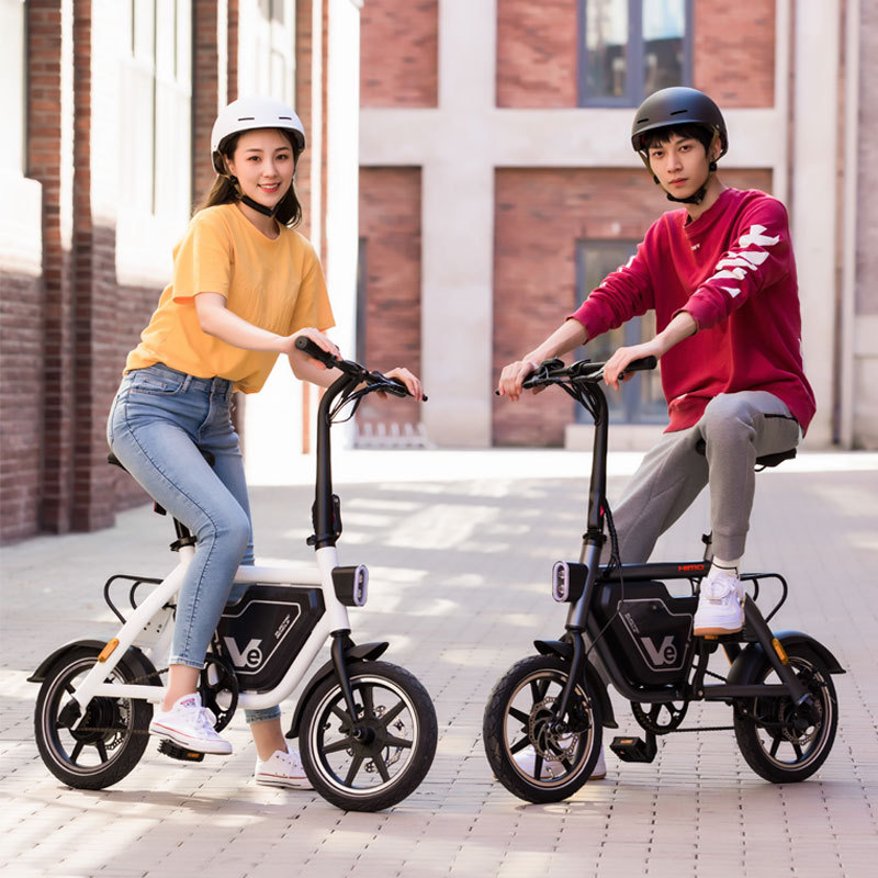 小米喜摩HIMO电动助力自行车折叠迷你锂电代步电瓶车变速电单车Ve