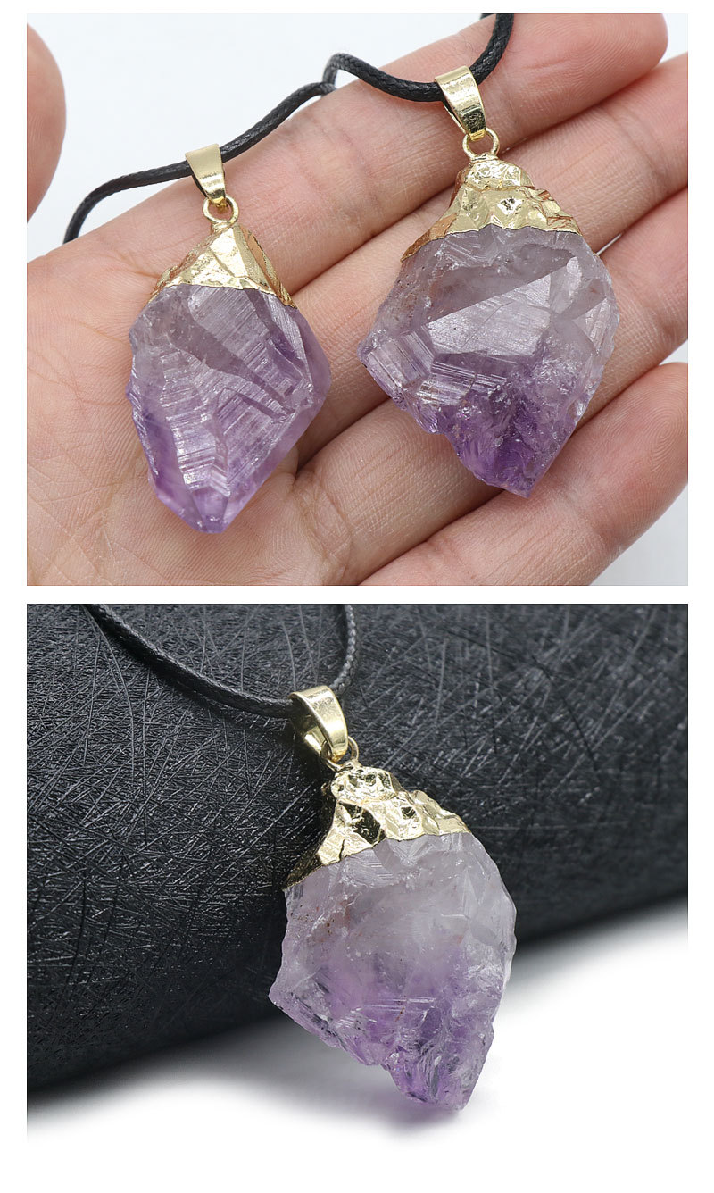 Großhandel Zahncluster Amethyst Anhänger display picture 6