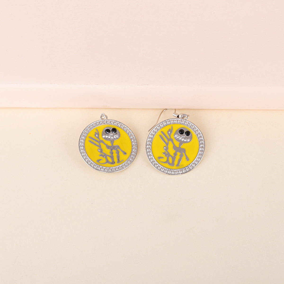 Creative Fashion Halloween Skull Alloy Earrings display picture 4