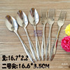 Fork, spoon stainless steel, increased thickness, wholesale