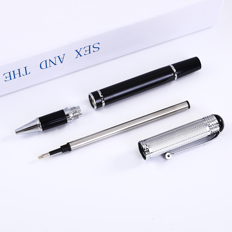 Fábrica al por mayor regalo pluma bolígrafo pluma de firma de metal negocios Bolígrafo De Metal bolígrafo Logotipo de pluma de metal personalizado