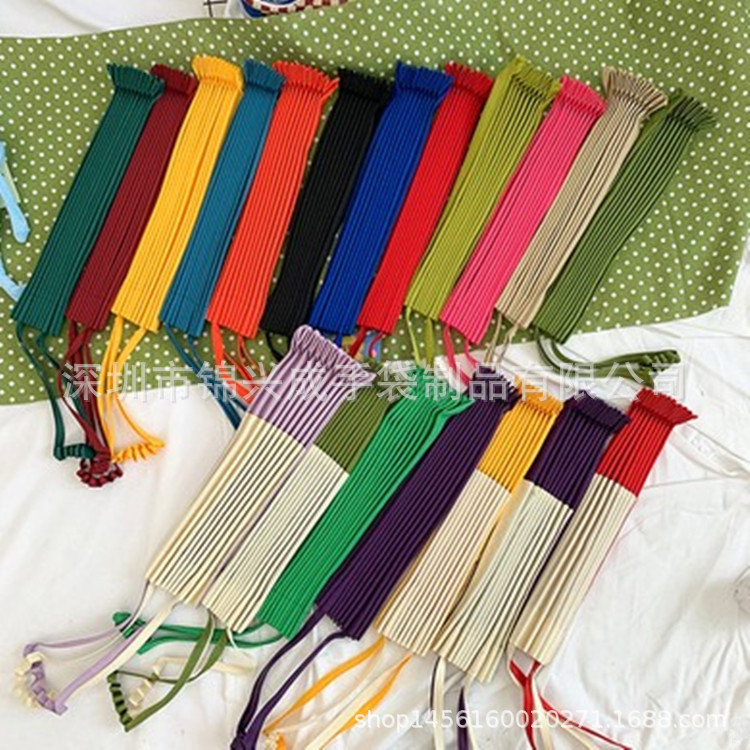 Japanese design solid color universal shopping bag