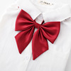 水手服领花jk纯色红色蝴蝶结巨校服s羽根领结学生学院风蝴蝶结|ru
