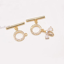 18K�~������ʯOT���ֹ�diy��月AȦ�۷���β���������B�ӿ�