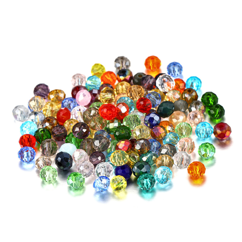 DIY Accessories Transparent Ab Color Flat Beads Wheel Beads 3-8mm Rhombus-Shaped Crystal Loose Beads String Beads Lanyard Beads String Beads DIY Accessories Transparent Ab Color Flat Beads Wheel Beads 3-8mm Rhombus-Shaped Crystal Loose Beads String Beads Lanyard Beads String Beads